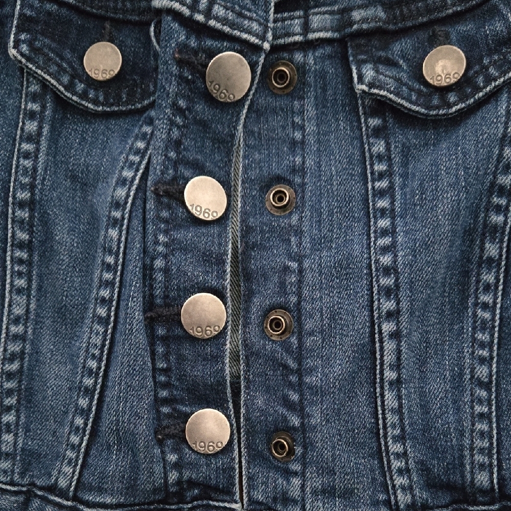 GAP Dark Blue Kids Jean Jacket - Picture 4 of 5